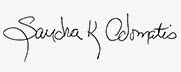 Sandra K. Adomatis signature